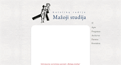 Desktop Screenshot of mstudija.lt